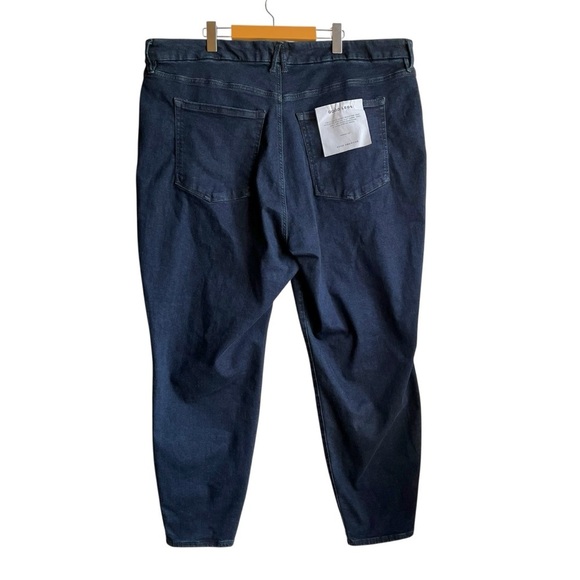 NWT Good American Good Legs Skinny Jeans Deep Indigo Blue 28/32 Plus - Picture 8 of 12
